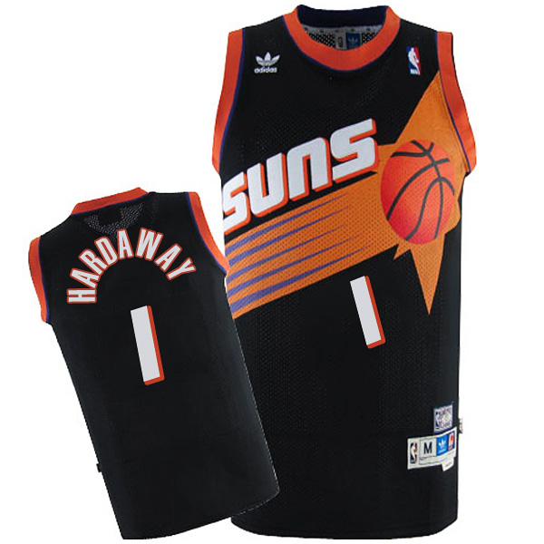 Men's Phoenix Suns #1 Penny Hardaway Black NBA Classics Jersey